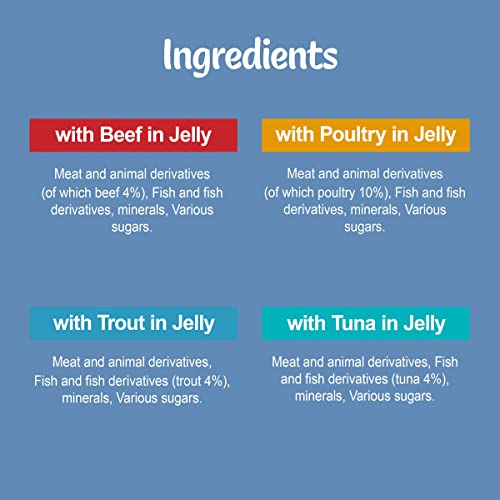 Felix Original 7+ Variety in Jelly Cat Food