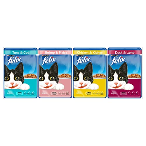 Felix Original 7+ Variety in Jelly Cat Food