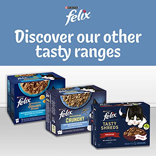Felix Original 7+ Variety in Jelly Cat Food