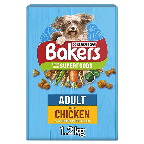 Bakers Adult Dry Dog Food Beef and Veg