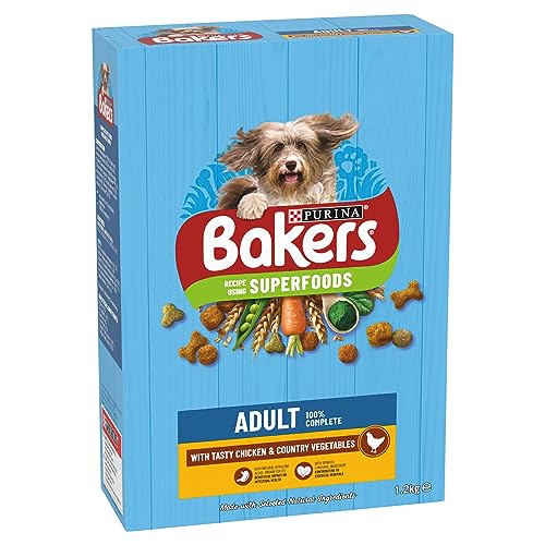 Bakers Adult Dry Dog Food Beef and Veg