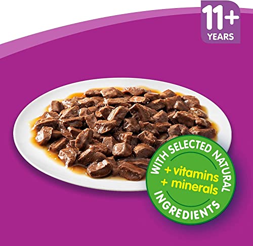 Whiskas 1+ Adult Mixed Selection in Jelly 84 Pouches, Adult Wet Cat Food, Megapack