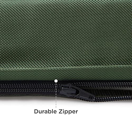 Bedsure Large Dog Bed Washable - Orthopedic Dog Bed and Mattress Mat for Dog Crate with Removable Plush Sherpa Cover, Gifts for Dog