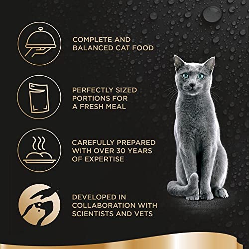 Sheba Fine Flakes Poultry Collection in Jelly 40 Pouches, Adult Wet Cat Food