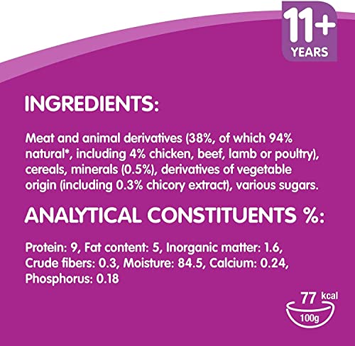 Whiskas 1+ Adult Mixed Selection in Jelly 84 Pouches, Adult Wet Cat Food, Megapack