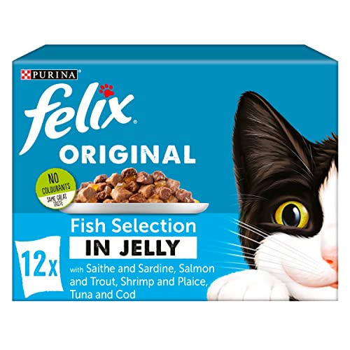 Felix Original 7+ Variety in Jelly Cat Food