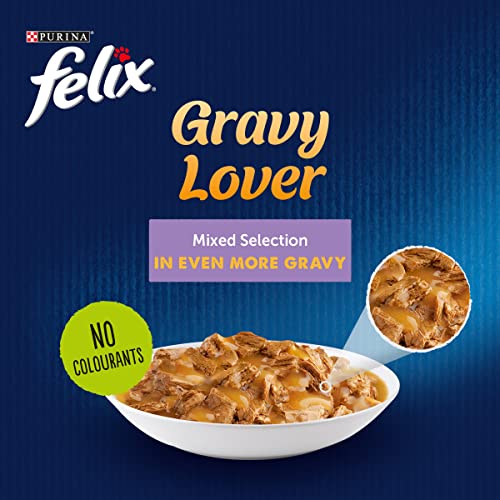 Felix Original 7+ Variety in Jelly Cat Food