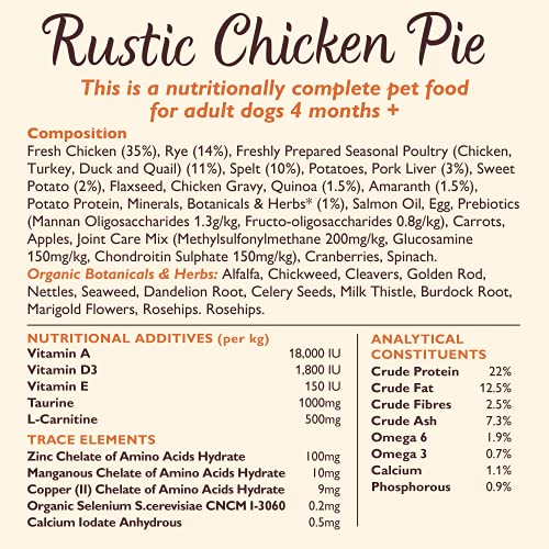 Lily's Kitchen Natural Adult Dry Dog Food Chicken & Duck Grain-Free Recipe
