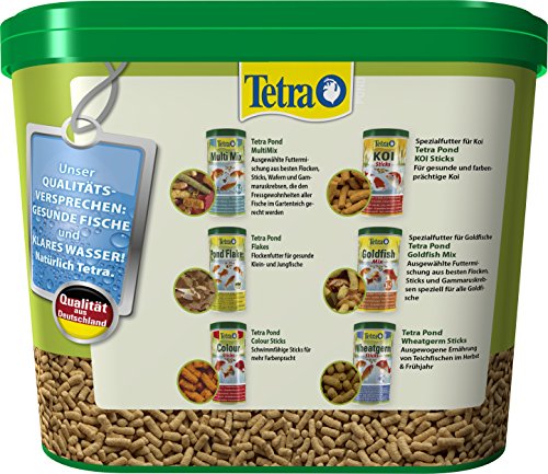 Tetra Pond Sticks, Complete Food for All Pond Fish for Health, Vitality and Clear Water