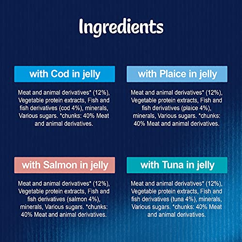 Felix Original 7+ Variety in Jelly Cat Food