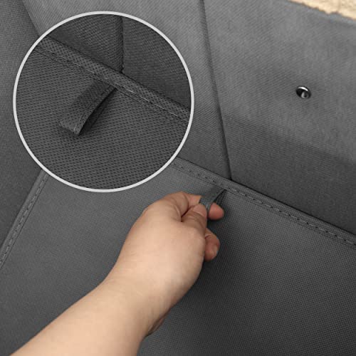 PET ARTIST Personalized Dog Toy Bin for Dog Toys Accessories - Foldable Dog Toy Basket Storage Box for Pet Toys,Dog Coat