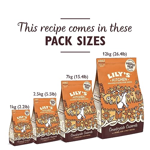 Lily's Kitchen Natural Adult Dry Dog Food Chicken & Duck Grain-Free Recipe