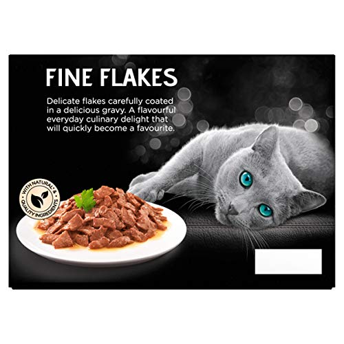 Sheba Fine Flakes Poultry Collection in Jelly 40 Pouches, Adult Wet Cat Food