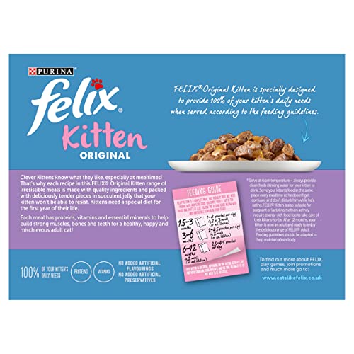 Felix Original 7+ Variety in Jelly Cat Food