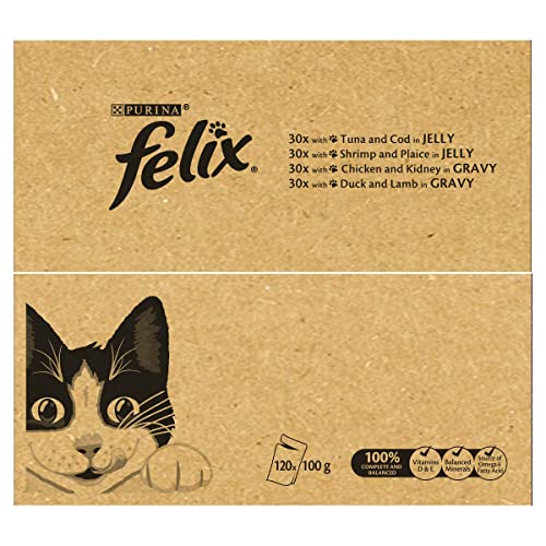 Felix Original 7+ Variety in Jelly Cat Food