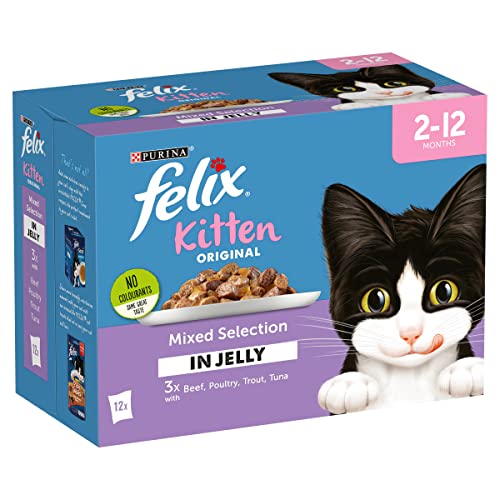 Felix Original 7+ Variety in Jelly Cat Food