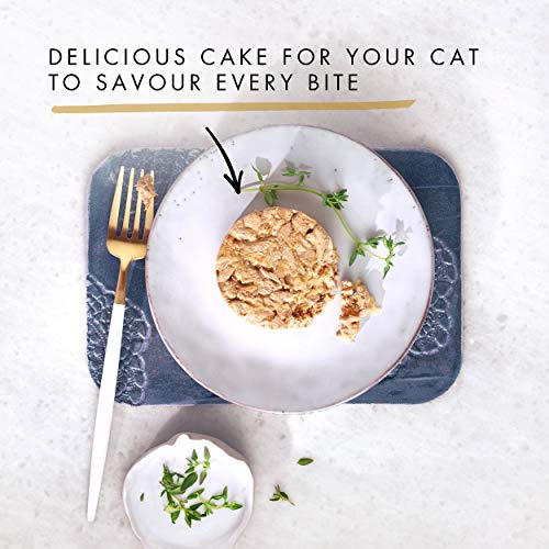 Gourmet Wet Cat Food Pouches in Gravy - Perle Chef's Collection 40 x 85g - Mix of Fish, Lamb, Duck, Turkey, Pet Food - Wet - Bulk Food, Cat Wet Food suitable for Adult and Senior Cats