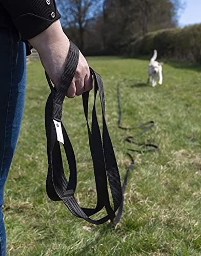 Maximum Pet Products 65ft 20M Dog & Horse Training Lunge Lead. 25mm - 1" Wide. Very Strong