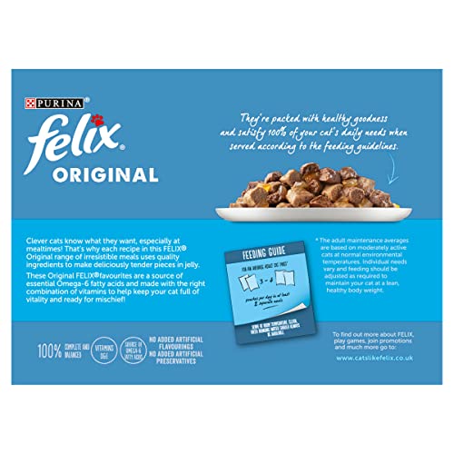 Felix Original 7+ Variety in Jelly Cat Food