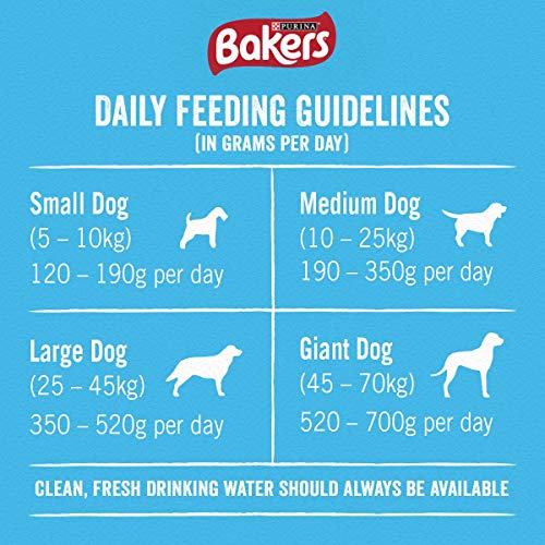 Bakers Adult Dry Dog Food Beef and Veg