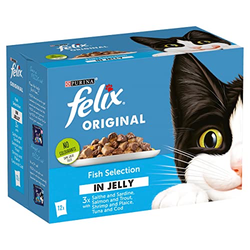 Felix Original 7+ Variety in Jelly Cat Food