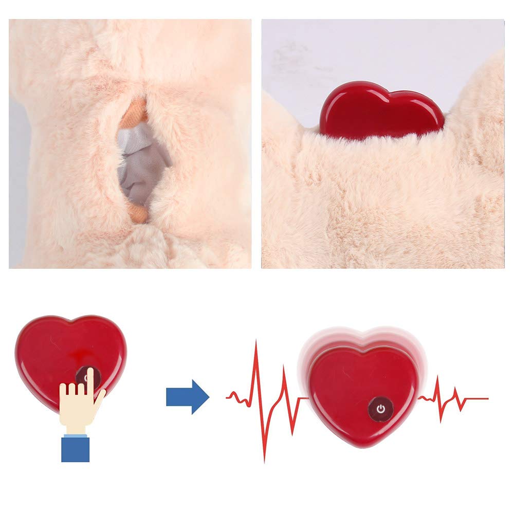 ALL FOR PAWS Little Buddy Heart Beat Sheep, Puppy Toy With Heartbeat Dog Training Toy For Separation Anxiety Relief Behavioral Aid For Pets