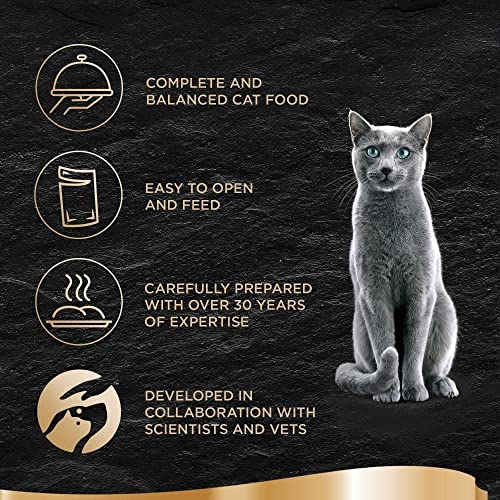 Sheba Fine Flakes Poultry Collection in Jelly 40 Pouches, Adult Wet Cat Food