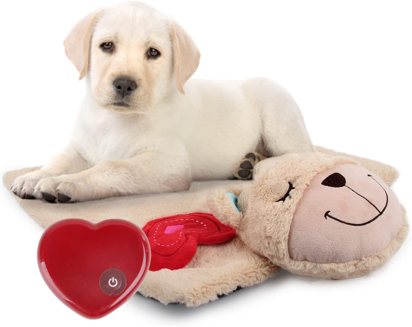 ALL FOR PAWS Little Buddy Heart Beat Sheep, Puppy Toy With Heartbeat Dog Training Toy For Separation Anxiety Relief Behavioral Aid For Pets