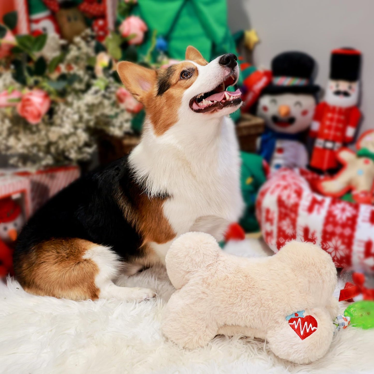 ALL FOR PAWS Little Buddy Heart Beat Sheep, Puppy Toy With Heartbeat Dog Training Toy For Separation Anxiety Relief Behavioral Aid For Pets