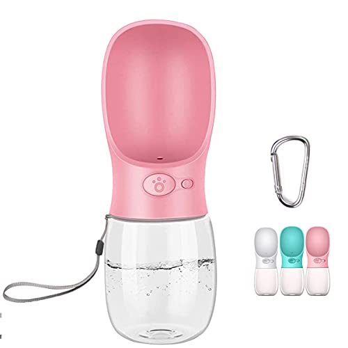COTOP Portable Dog Water Bottle, 350/550ml Dog Walking Travel Bottle Puppy Water Leak Proof Drinking Dispenser Food Grade Dog Hot Water Drink Bottle , Pet Outdoor Drinking Cup Dog Gift