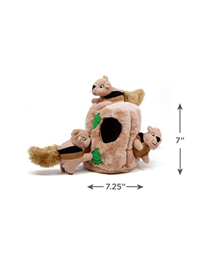 Outward Hound Hide A Squirrel Plush Dog Toy Puzzle