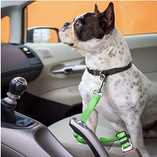 Seat Belt for dogs with Anti shock Bungee Buffer One of Important Car Travel Accessories for Dogs Adjustible, Elastic