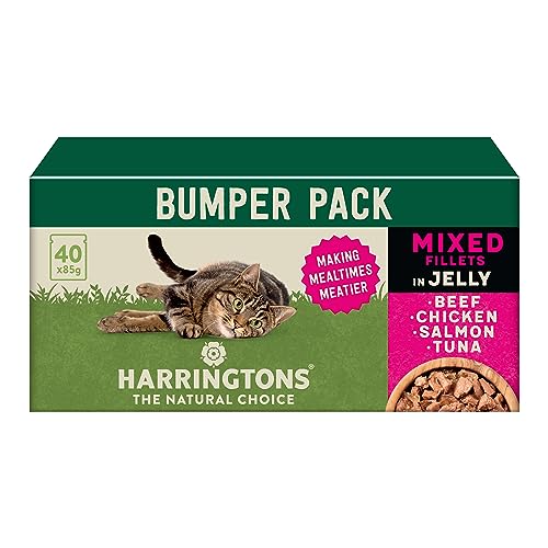 Harringtons Wet Cat Food Mixed in Jelly