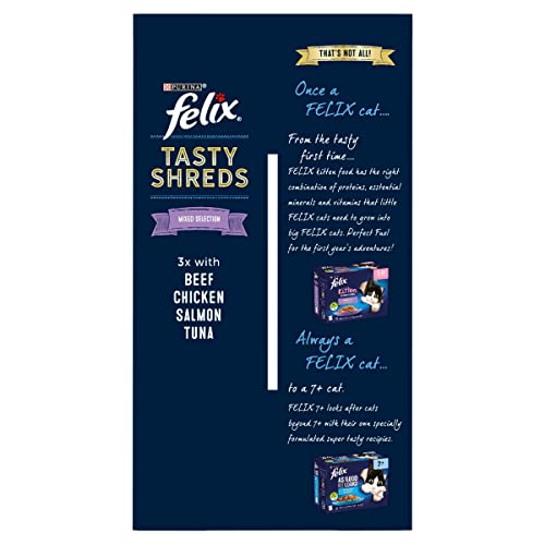 Felix Original 7+ Variety in Jelly Cat Food