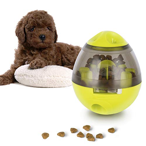 Lesfit Dog Food Ball, Pet Food Dispenser Toys IQ Treat Interactive Feeder Balls Smart Puzzle Toy for Dogs and Cats