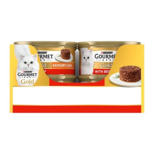Gourmet Wet Cat Food Pouches in Gravy - Perle Chef's Collection 40 x 85g - Mix of Fish, Lamb, Duck, Turkey, Pet Food - Wet - Bulk Food, Cat Wet Food suitable for Adult and Senior Cats