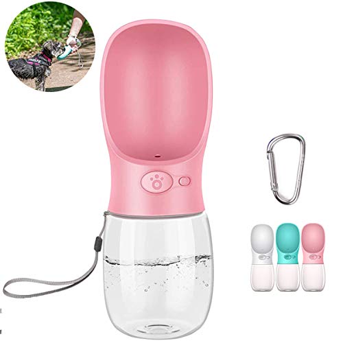 COTOP Portable Dog Water Bottle, 350/550ml Dog Walking Travel Bottle Puppy Water Leak Proof Drinking Dispenser Food Grade Dog Hot Water Drink Bottle , Pet Outdoor Drinking Cup Dog Gift