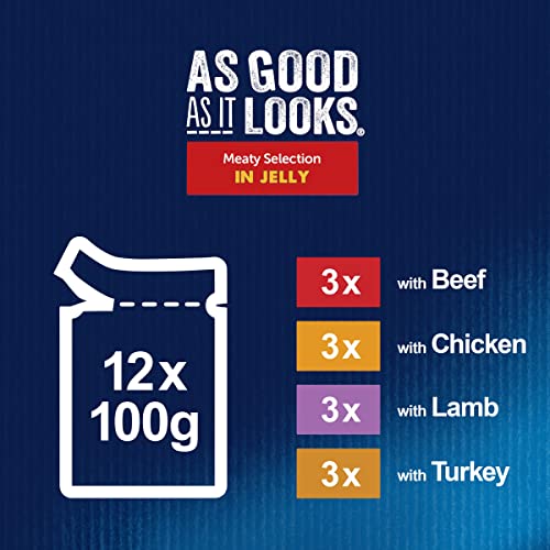 Felix Original 7+ Variety in Jelly Cat Food