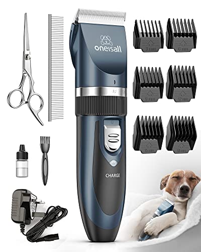 oneisall Dog Clippers Low Noise,Dog Grooming Kit,Pet Clipper Shaver for Dogs