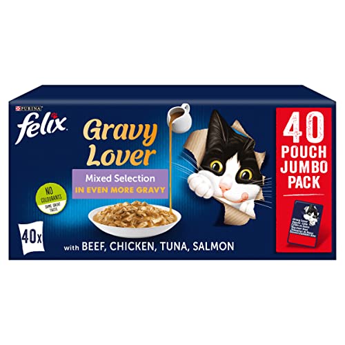 Felix Original 7+ Variety in Jelly Cat Food