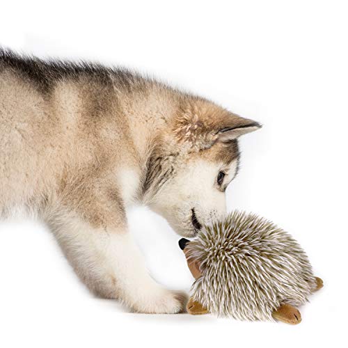 Pawaboo Bedtime Stuffed Animal Toys Plush Dog Toy Pet Chew Toy, [2PACK] Non-toxic Super Soft Plush Hedgehog Figure Toys