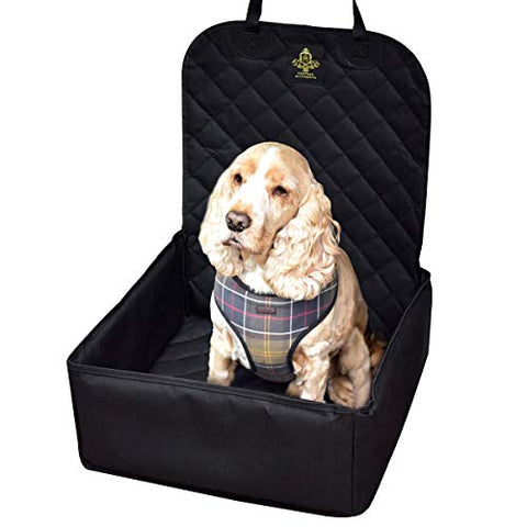 Dog Car Seat with Safety Harness Seat Belt - Pet Puppy Waterproof Travel Dog Car Seat Protector Cover Car Accessories