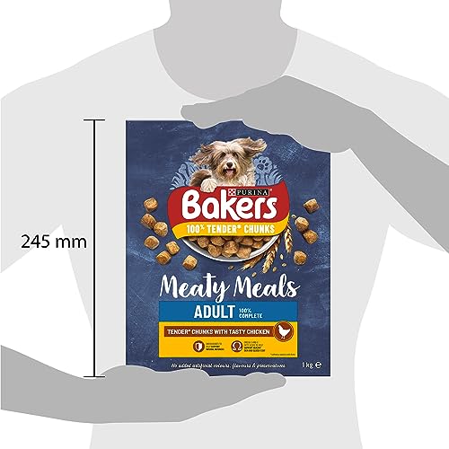 Bakers Adult Dry Dog Food Beef and Veg