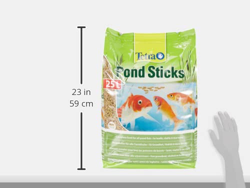 Tetra Pond Sticks, Complete Food for All Pond Fish for Health, Vitality and Clear Water