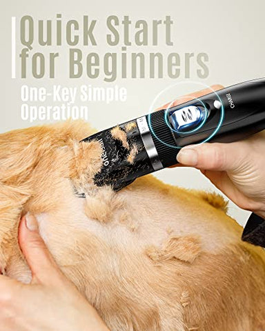 oneisall Dog Clippers Low Noise,Dog Grooming Kit,Pet Clipper Shaver for Dogs