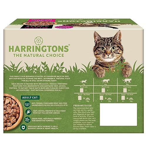 Harringtons Wet Cat Food Mixed in Jelly