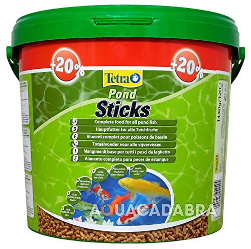 Tetra Pond Sticks, Complete Food for All Pond Fish for Health, Vitality and Clear Water