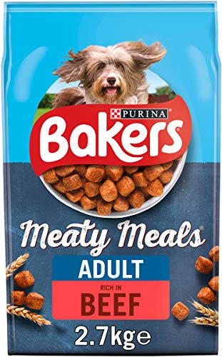 Bakers Adult Dry Dog Food Beef and Veg