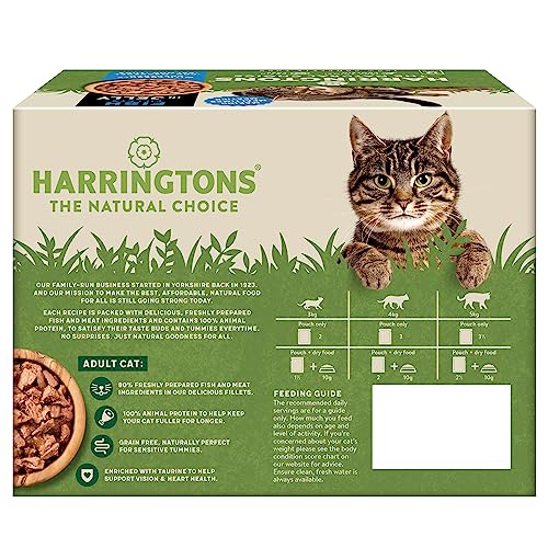 Harringtons Wet Cat Food Mixed in Jelly