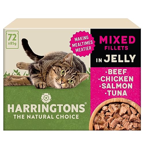 Harringtons Wet Cat Food Mixed in Jelly